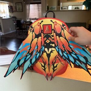 Loungefly toruk makto/banshee avatar Winged Backpack and wallet!